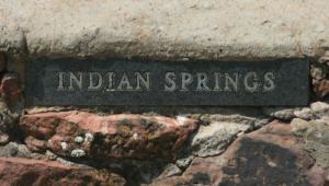 Indian Springs sign